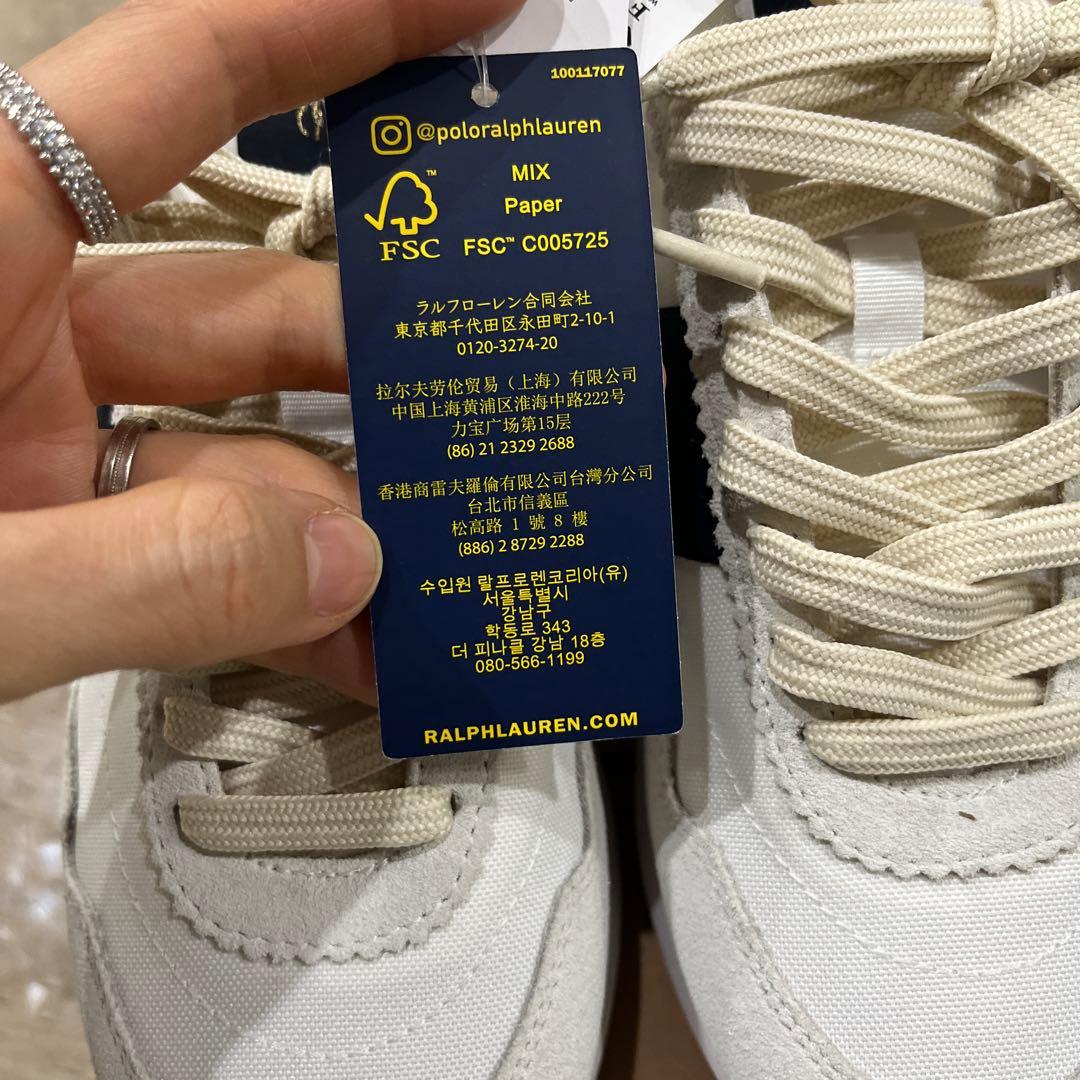 Polo ralph lauren スニーカー