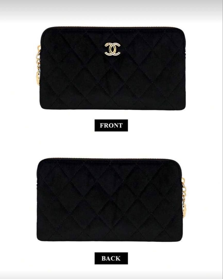 S*様 CHANEL ベルベット クラッチ