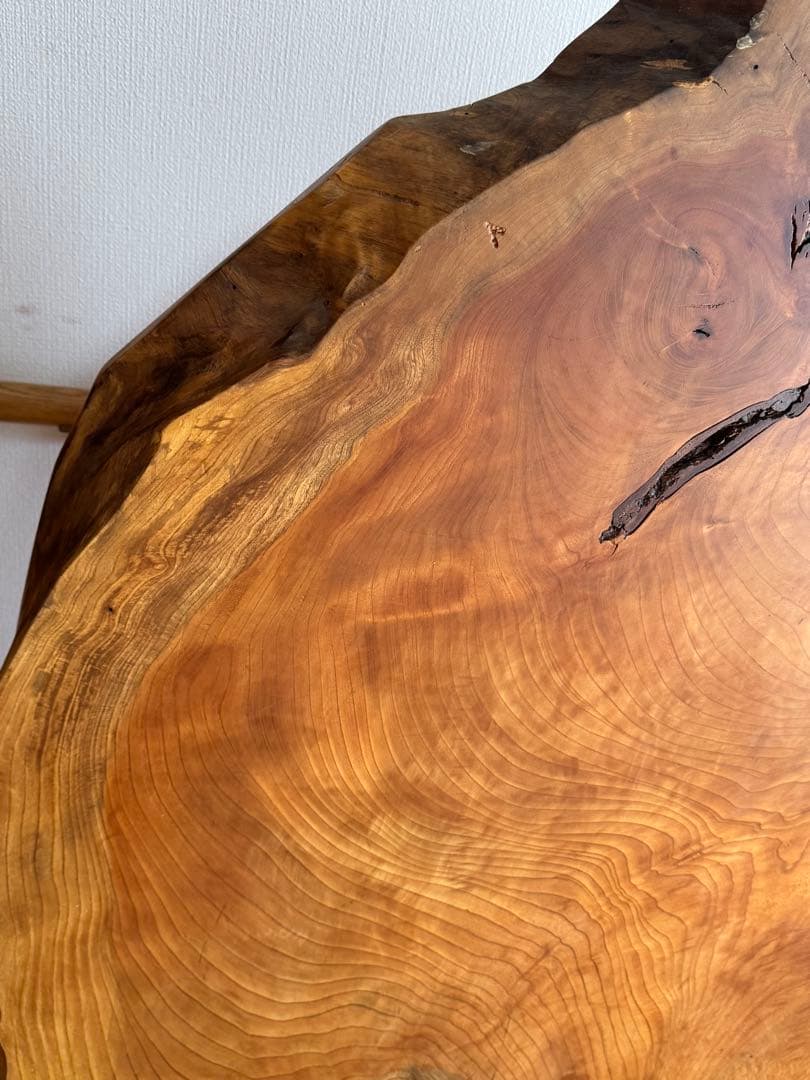 けやき　一枚板　衝立　インテリア