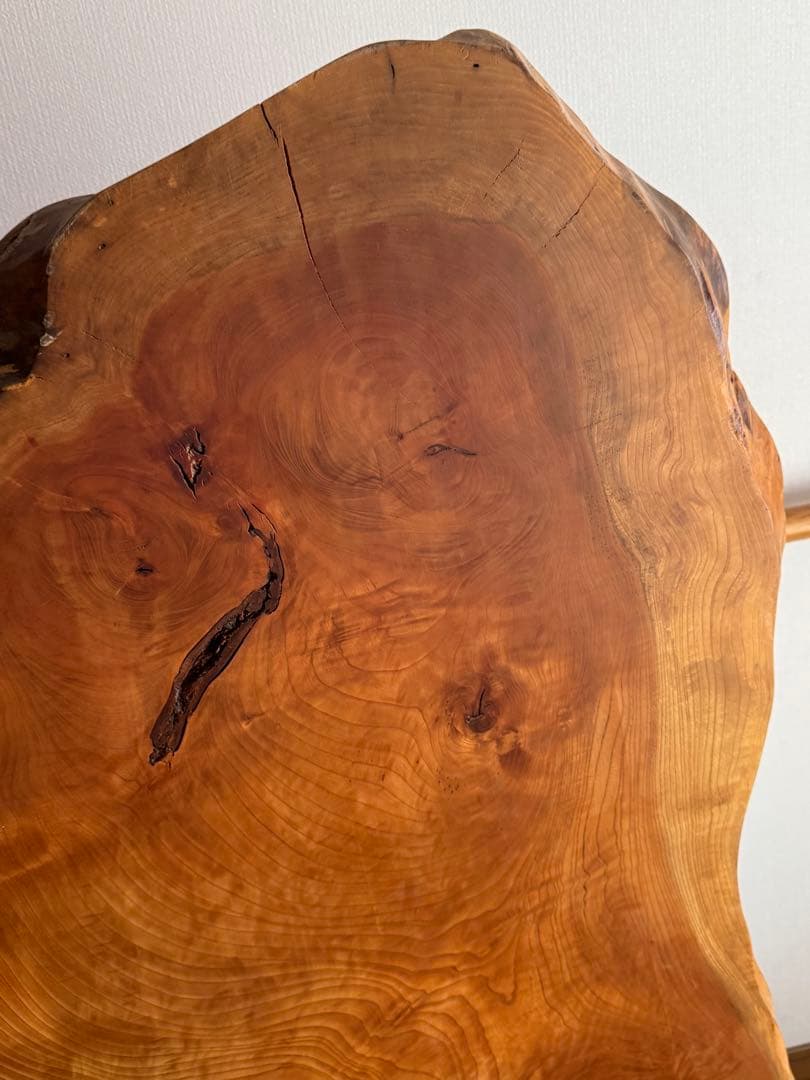 けやき　一枚板　衝立　インテリア