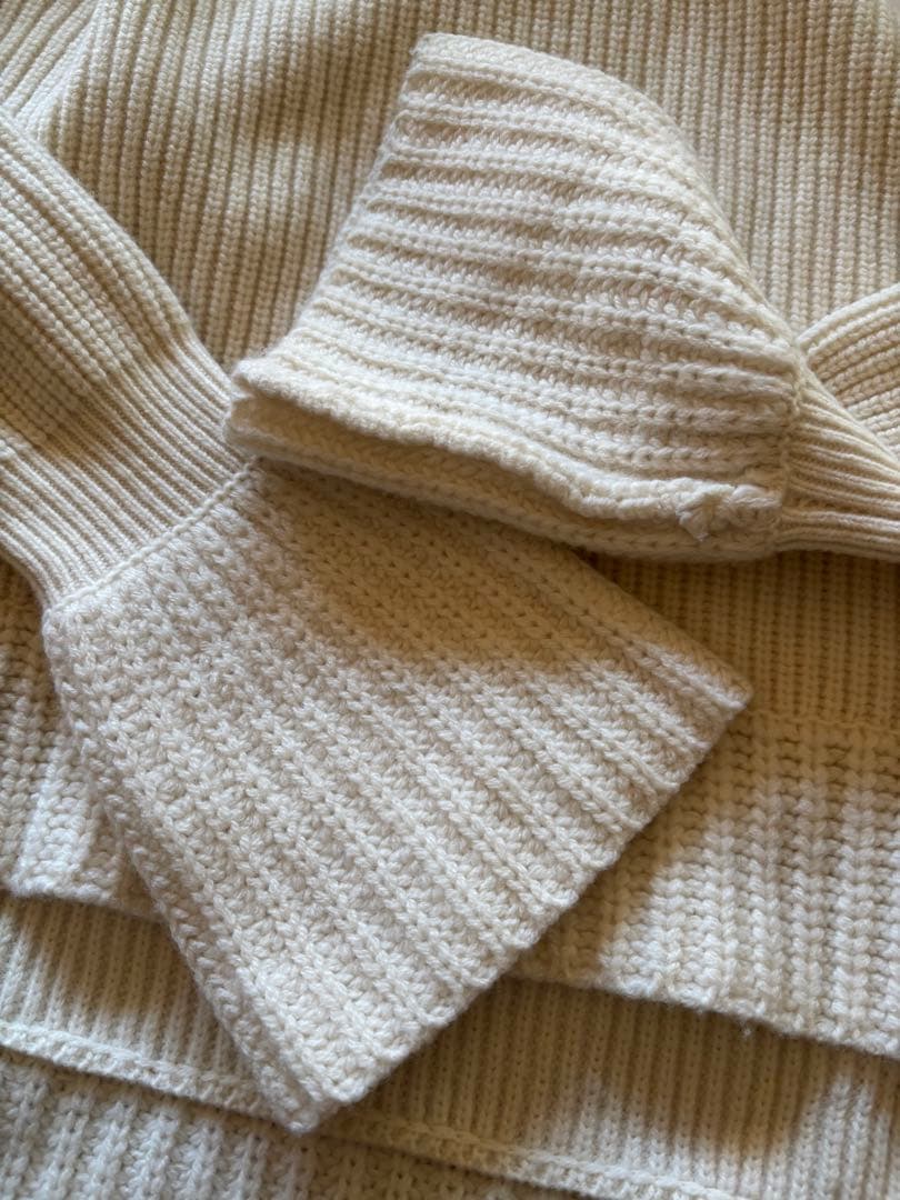 専用　極美品　keitamaruyama セーター　ホワイト