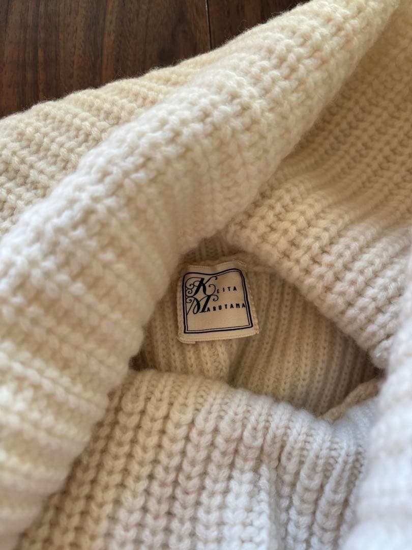 専用　極美品　keitamaruyama セーター　ホワイト
