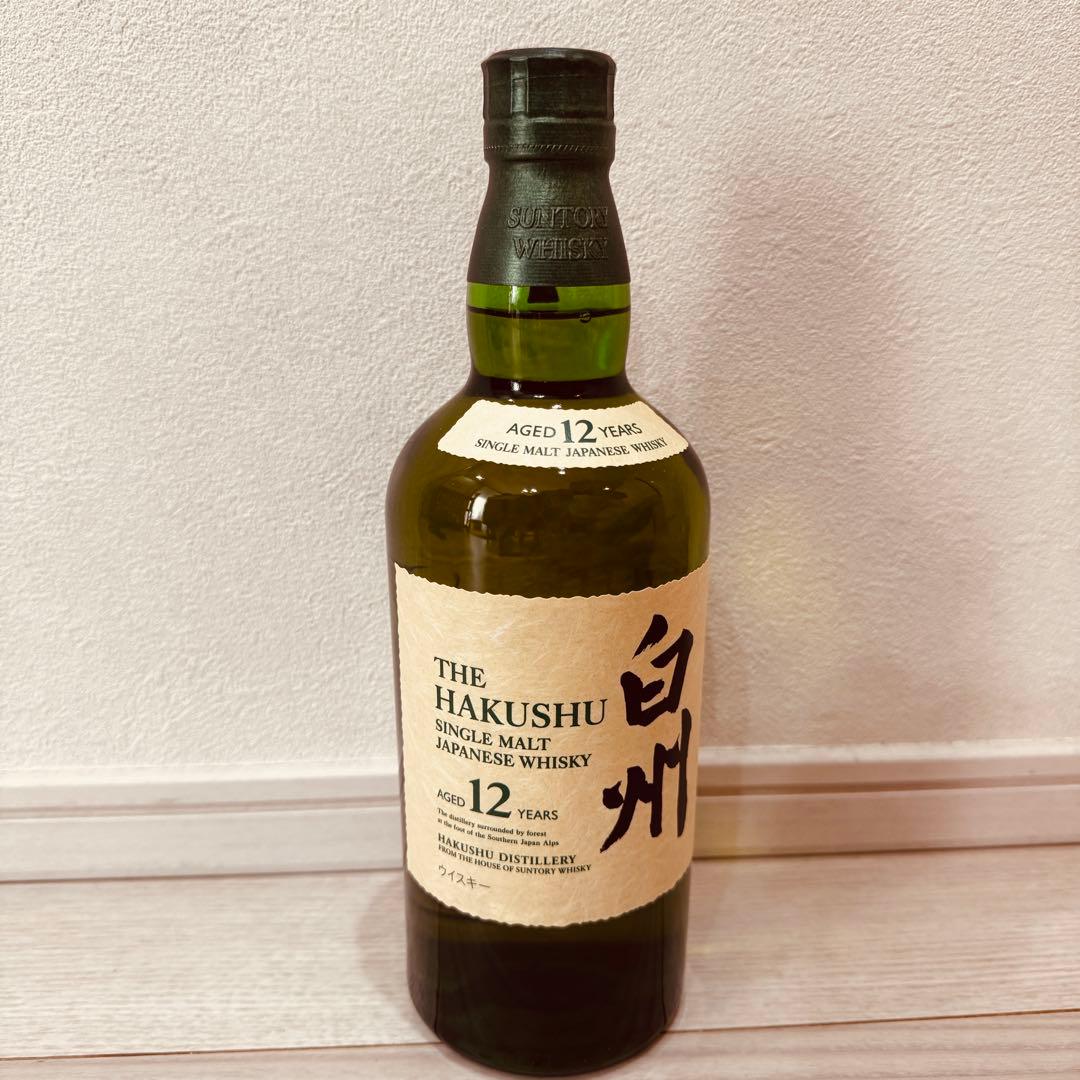 サントリーシングルモルト　白州　12年　新品未開封　700ml