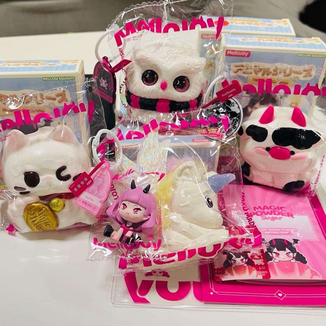 開*）様 大特価 mellojoy メロジョイアニマル シークレット含む 4点