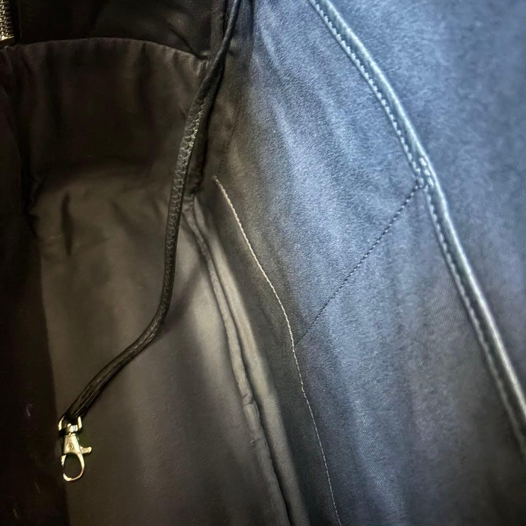 未使用 ecco レザー リュック バックパック 本革 エコー 黒 通勤 バッグ