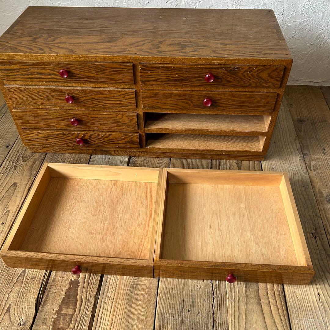 木製 レターケース 書類 収納 小引き出し