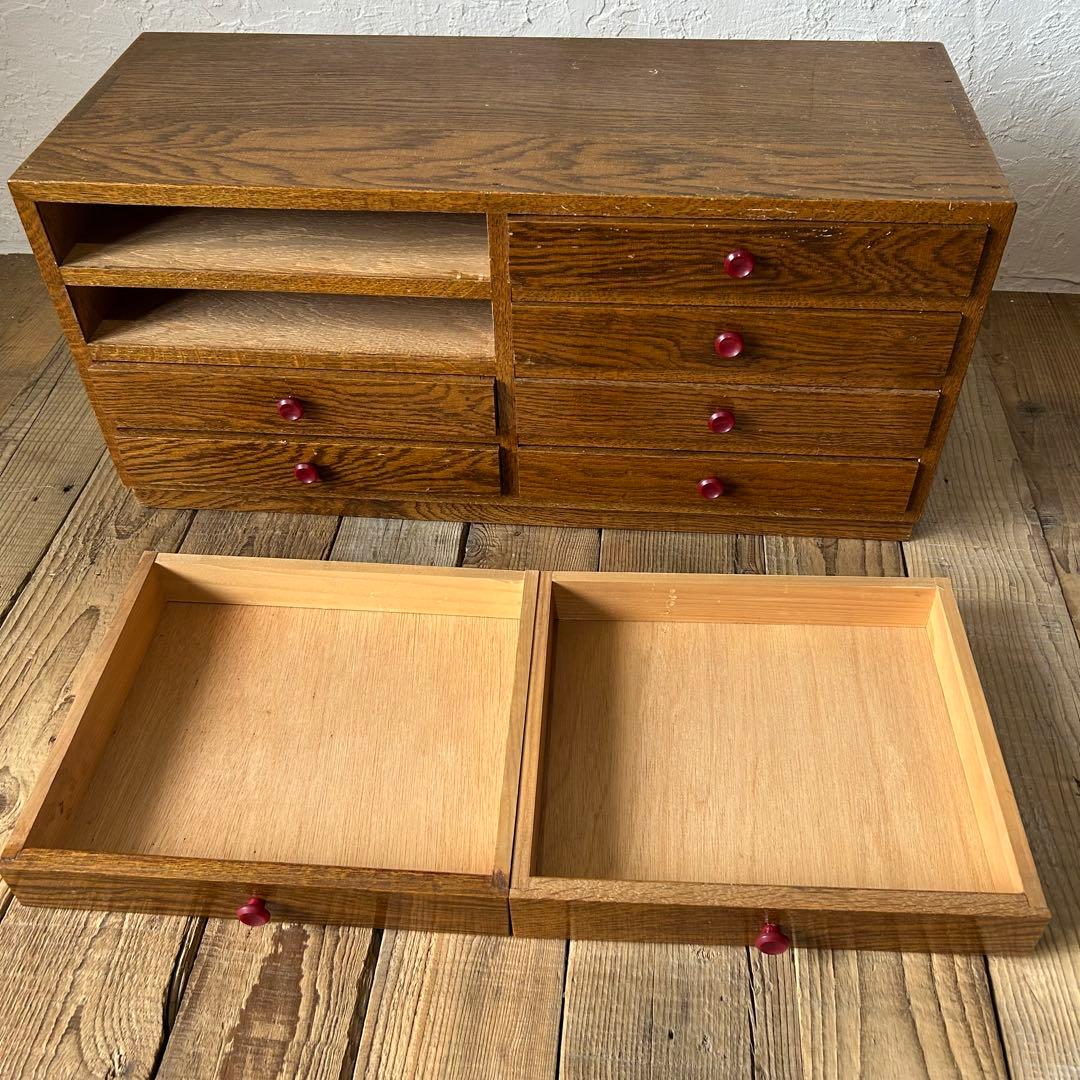 木製 レターケース 書類 収納 小引き出し