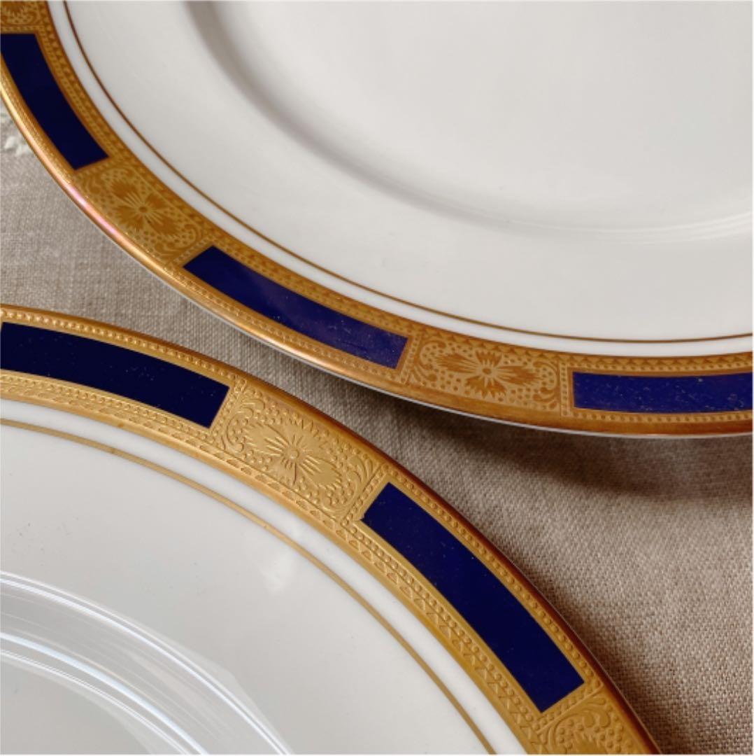 Aynsley エンプレス　ローレルスィートプレート 3枚　アンティーク