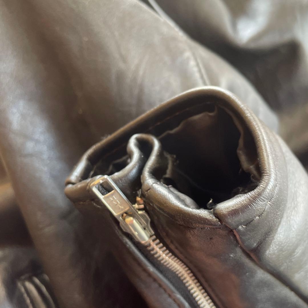 schott ショット シングル　641 ボアライナー付き サイズ40