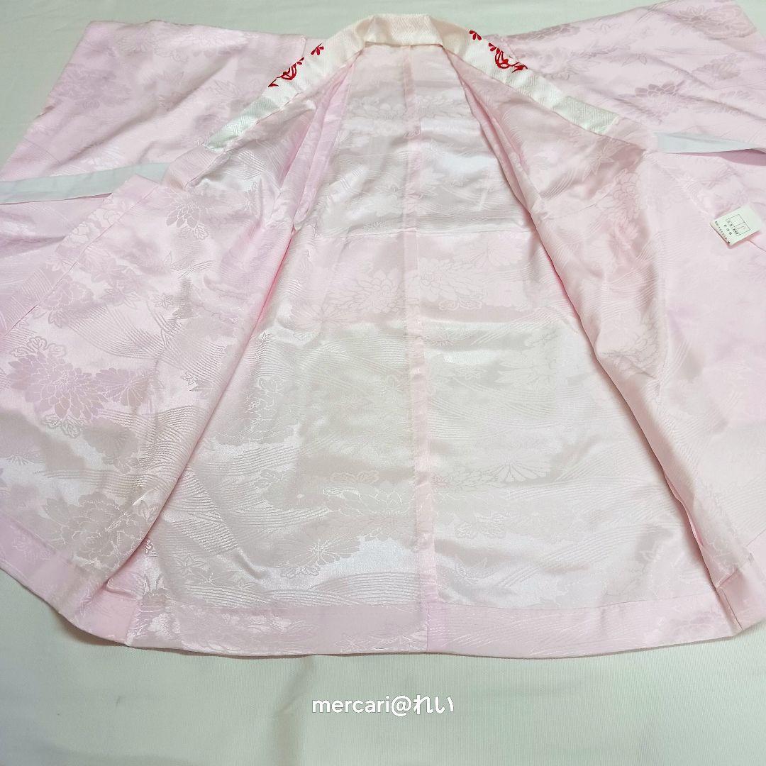 3歳 七五三 正絹 被布 着物 襦袢 草履 女児