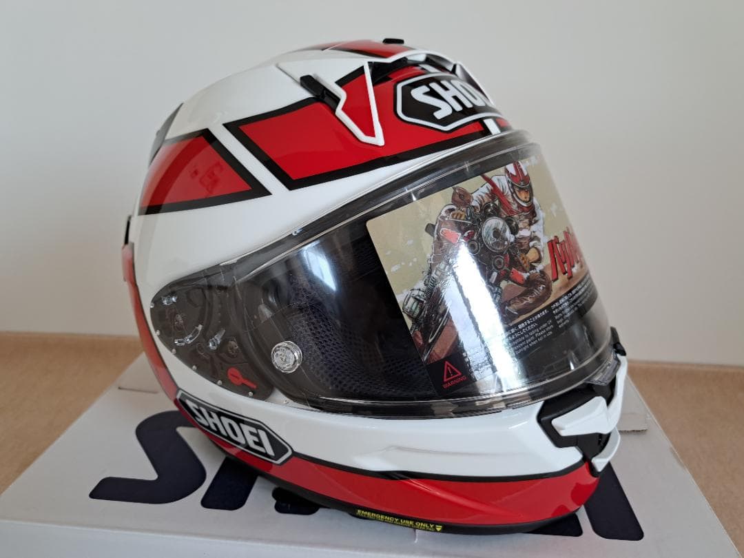 ◆SHOEI X-Fifteen バリバリ伝説 グンレプリカ 未使用品◆