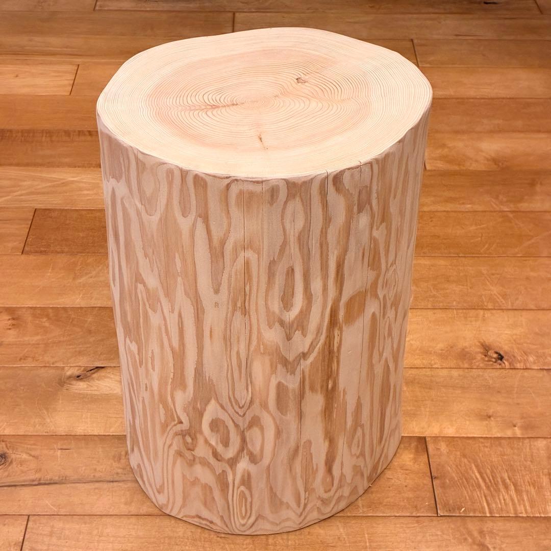 杉　丸太 スツール 椅子　No.1553