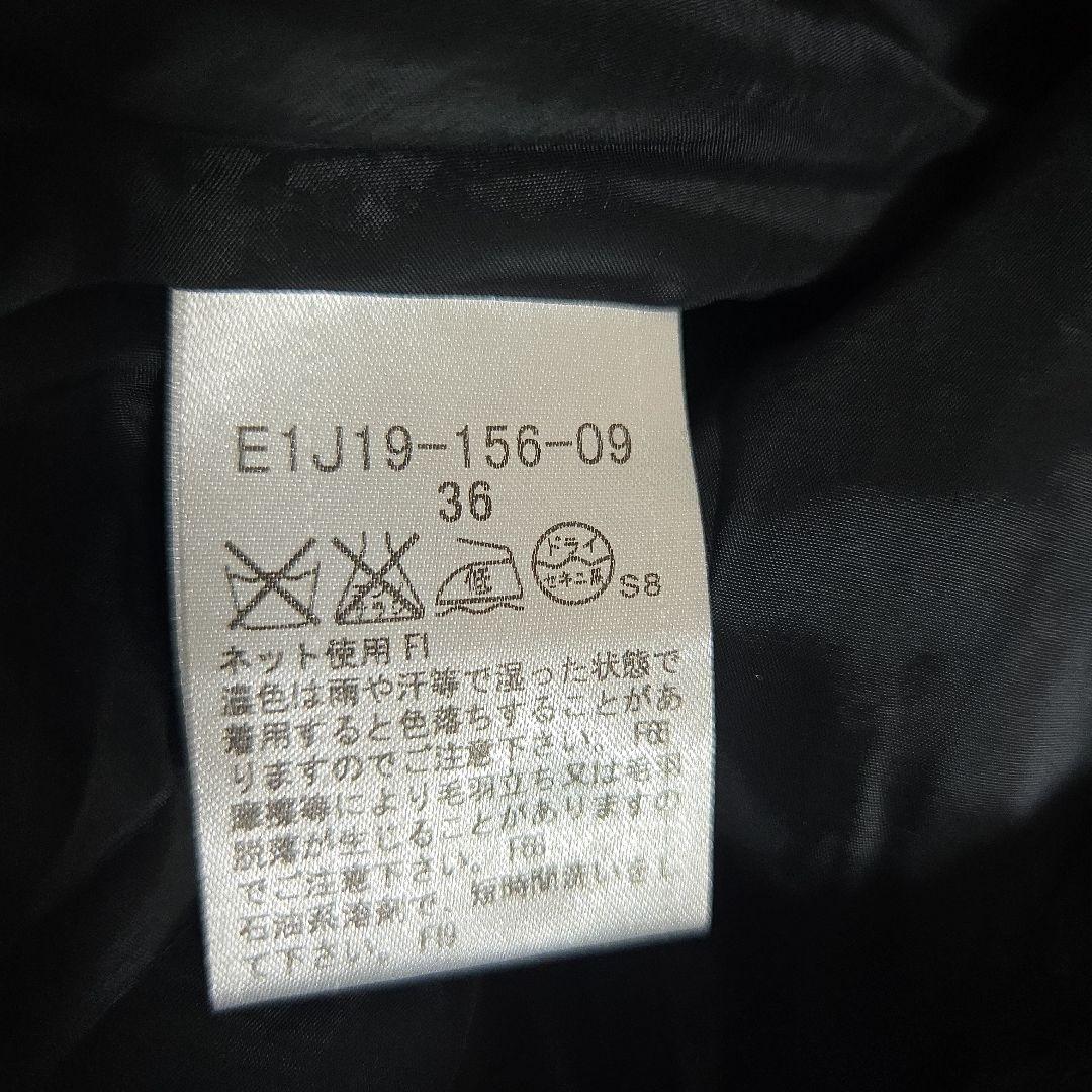 バーバリーブルーレーベル ライダース風 半袖ワンピース ノバチェック ロゴ刺繍