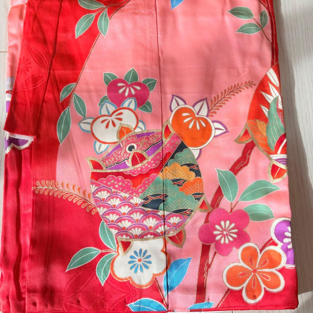 七五三 子供着物　３歳　襦袢付き