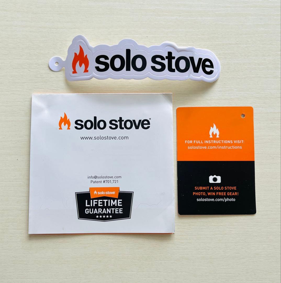 solo stove TAITAN&ロストル・ステンレスプレート 希望者オマケ付