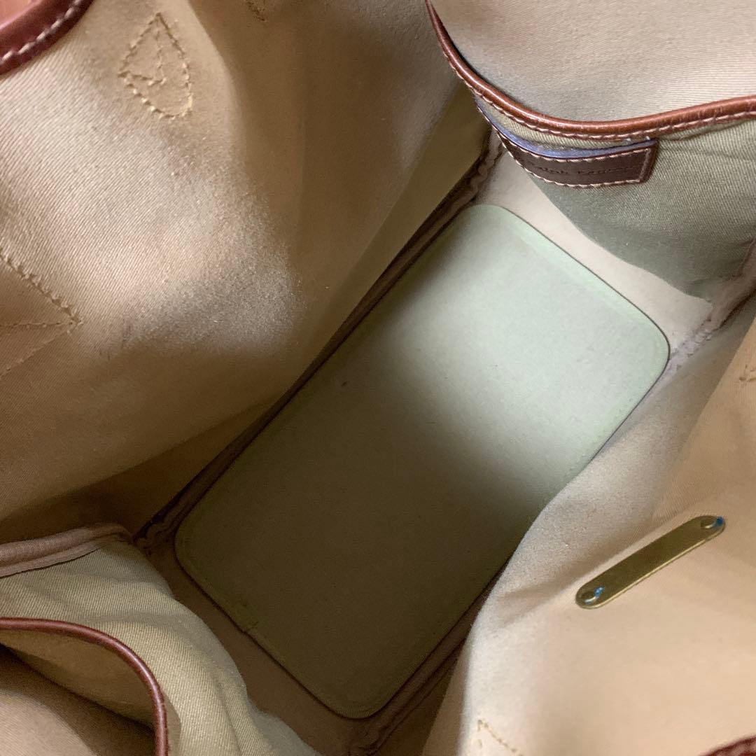 【新品未使用・自宅保管品】ラルフローレントートバッグ　タータンチェック