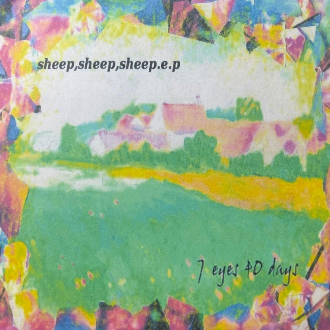 7eyes40days sheep,sheep,sheep e.p 廃盤