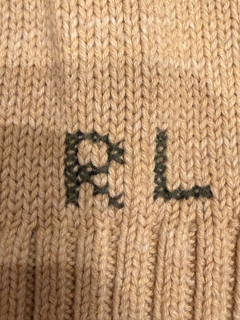 【極美品】確実正規品ポロラルフローレン即完売コットンポロベアセーターXS