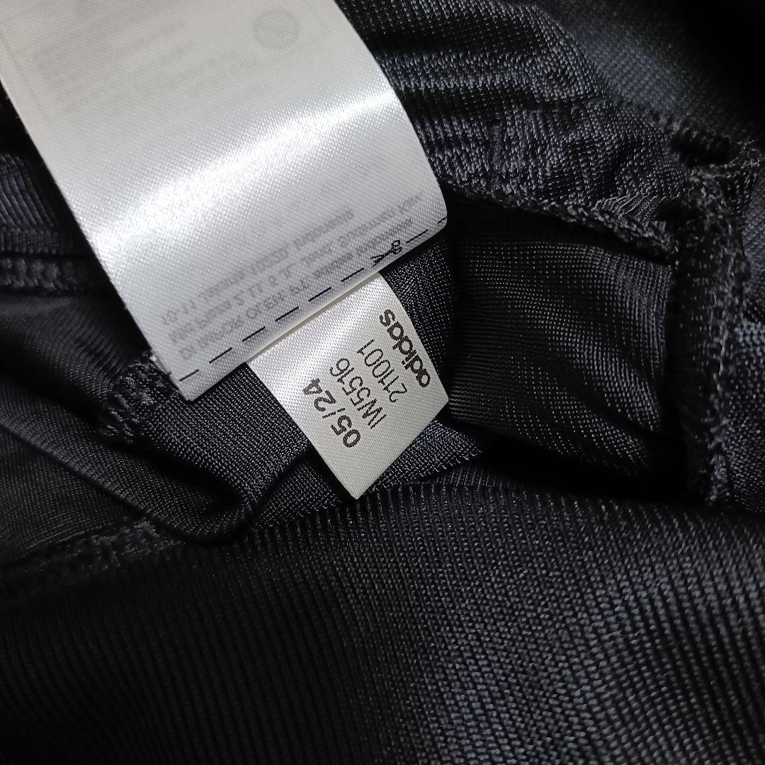 アディダス 黒 フィッティド トラックジャケット ファイヤーバードジャージM