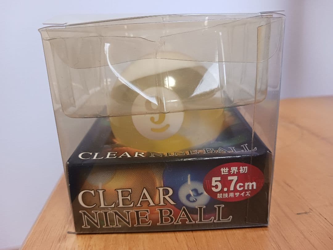 ビリヤード　クリアボール　5.7cm
