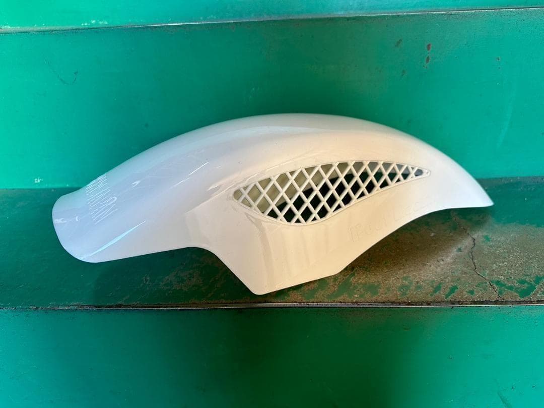 メッシュフェンダー　ロゴ有　ムク/BEET アルフィン 未塗装