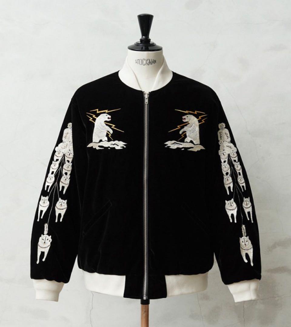 WAIPER✖️TAION別注リバーシブルスカジャン ダウンジャケットALASKA