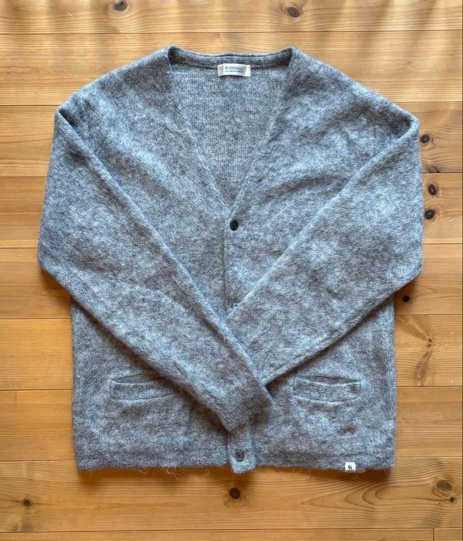 RADIALL モヘアカーディガン
