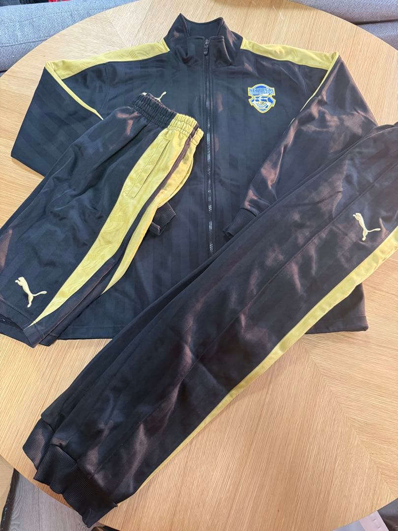 黒金瀬戸内高校サッカー部ジャージ3点セット