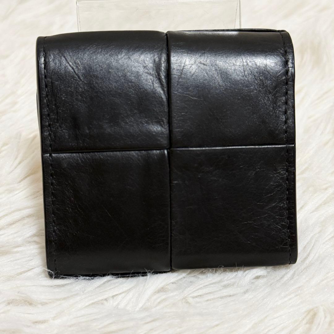 【極美品】近年モデル　シワ加工　IC カセット　パース　ボッテガヴェネタ