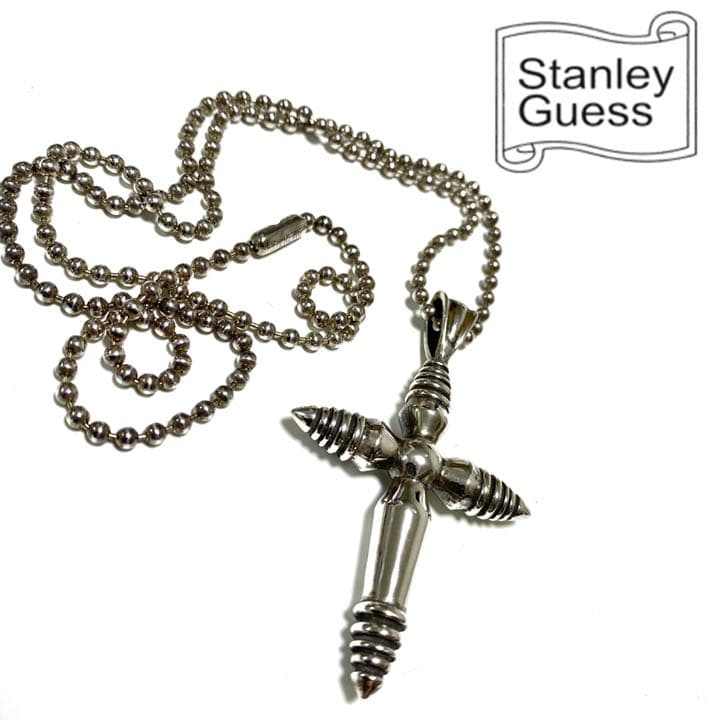 STANLEY GUESS☆スモールクロスペンダント☆新品未使用☆