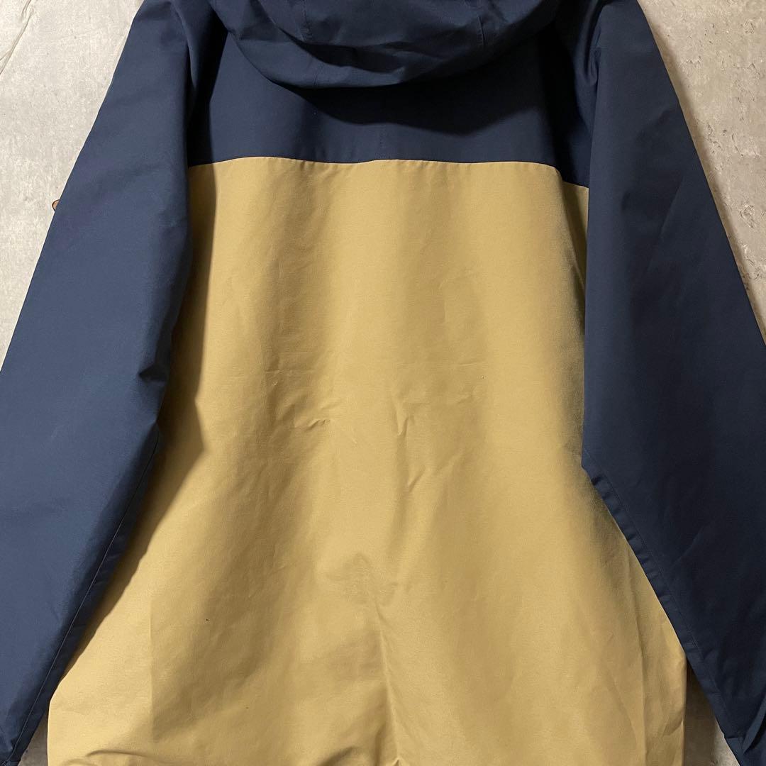 BURTONバートンスノーボードジャケットスキーウェアパーカー紺ネイビーベージュ