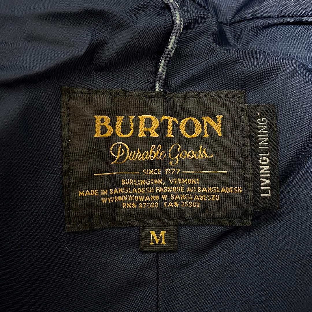 BURTONバートンスノーボードジャケットスキーウェアパーカー紺ネイビーベージュ