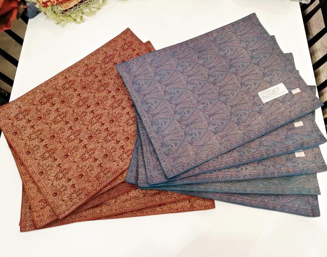 ◇OUTLET　インド製　プレースマット/テーブルクロス/コースター他　おまとめ