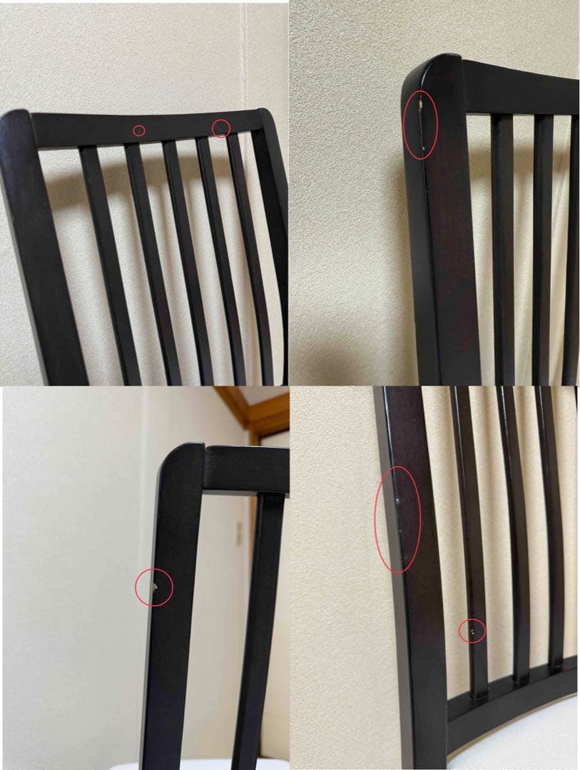 【京都市引き取りのみ】IKEA ダイニングテーブル&チェア　エーケダーレン