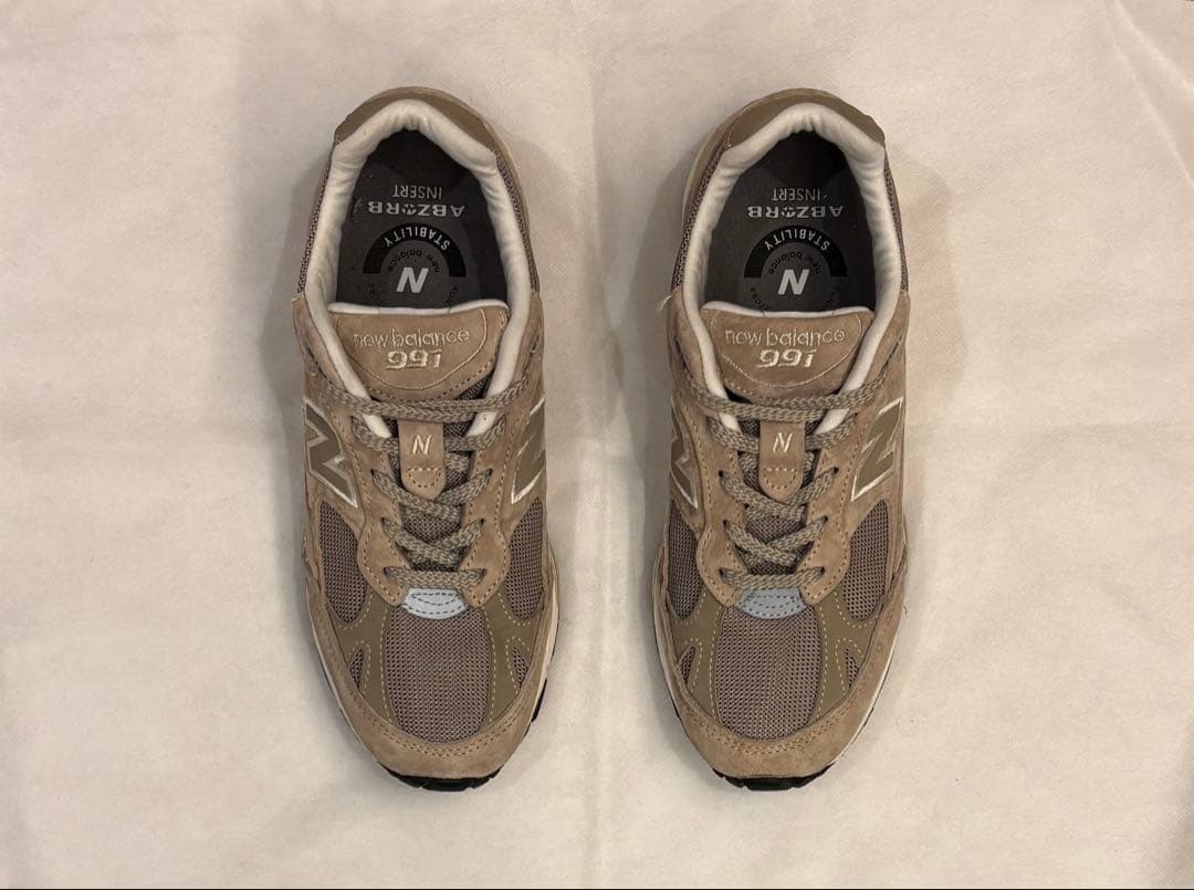 newbalance W991MBB ニューバランス　25センチ