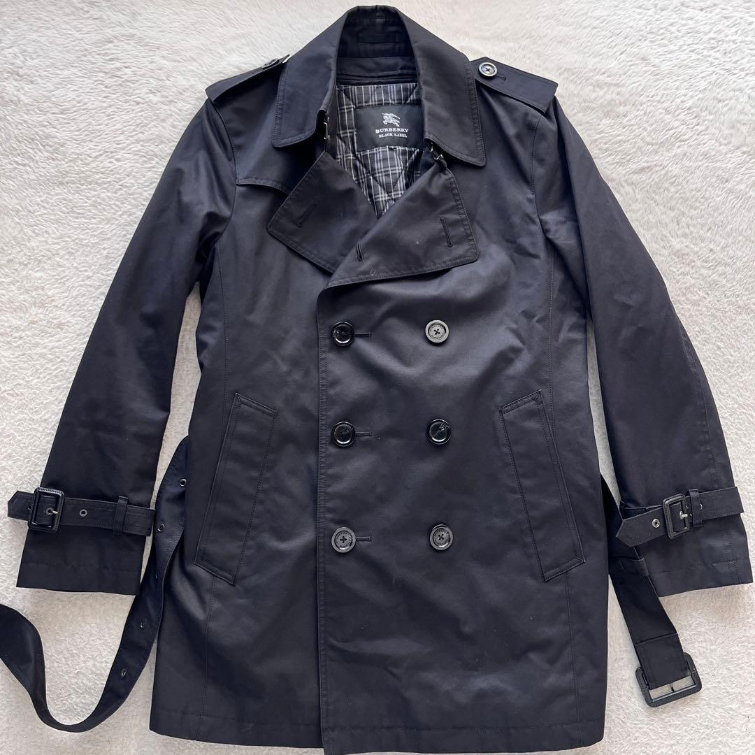 BURBERRY ブラックレーベル トレンチコート チェックライナー 2way