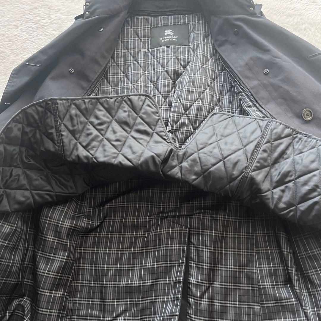 BURBERRY ブラックレーベル トレンチコート チェックライナー 2way
