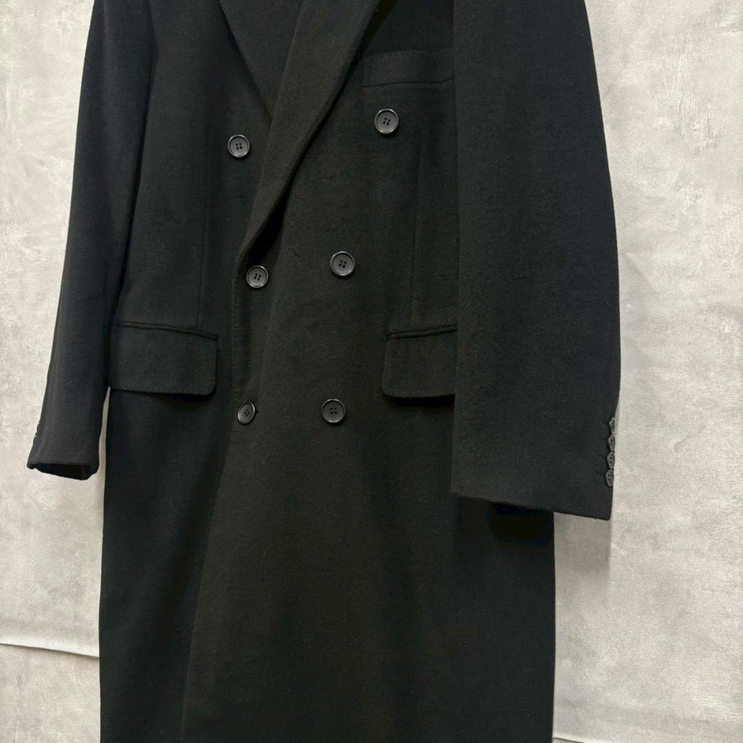 Kinloch Anderson カシミア ダブル　チェスターコート N2123