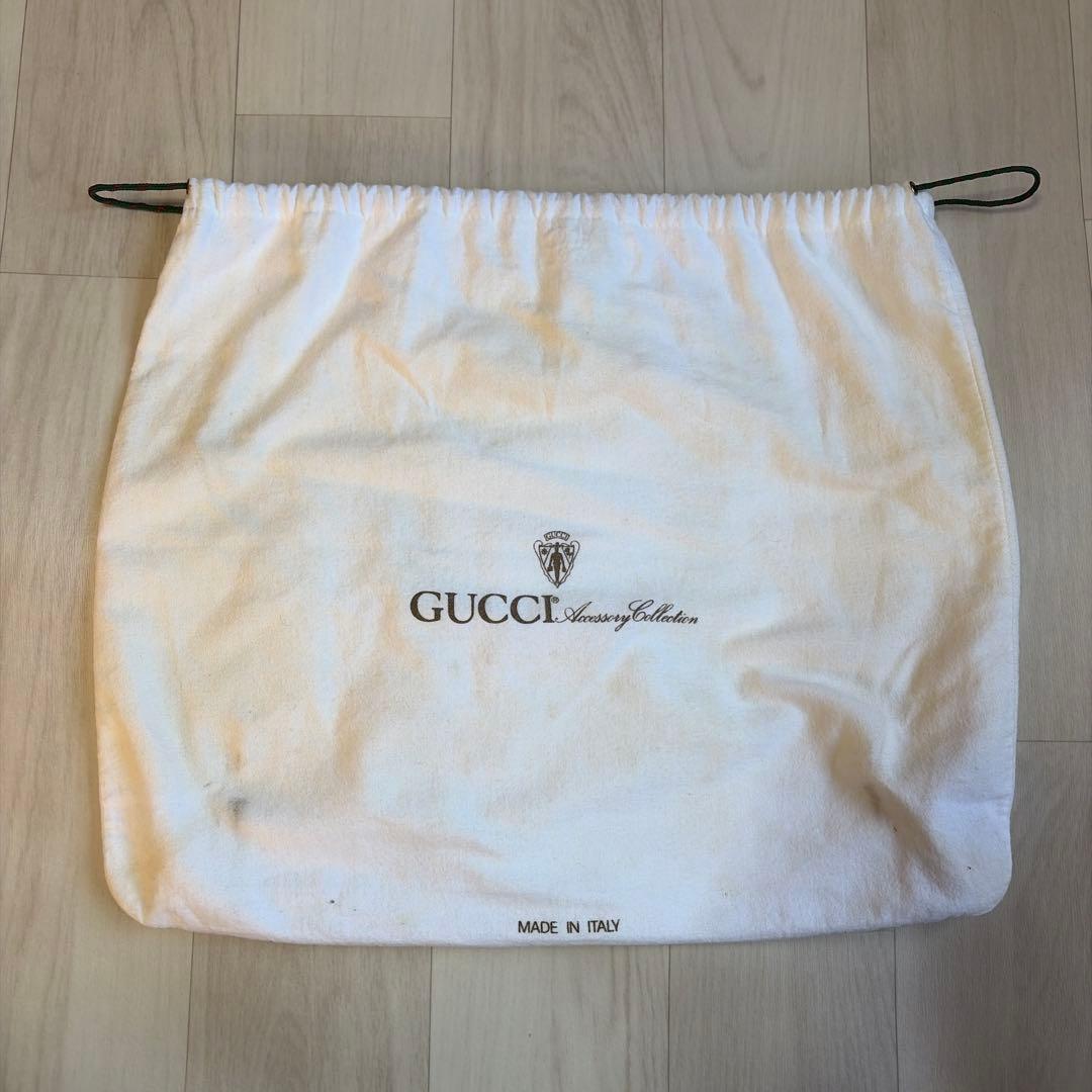OLD GUCCI ミニボストンバッグ シェリーライン
