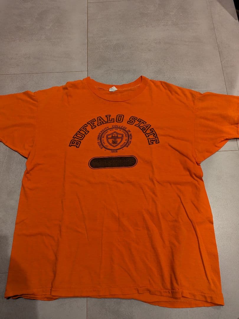 70s Champion BUFFALO STATE Tシャツ XL バータグ