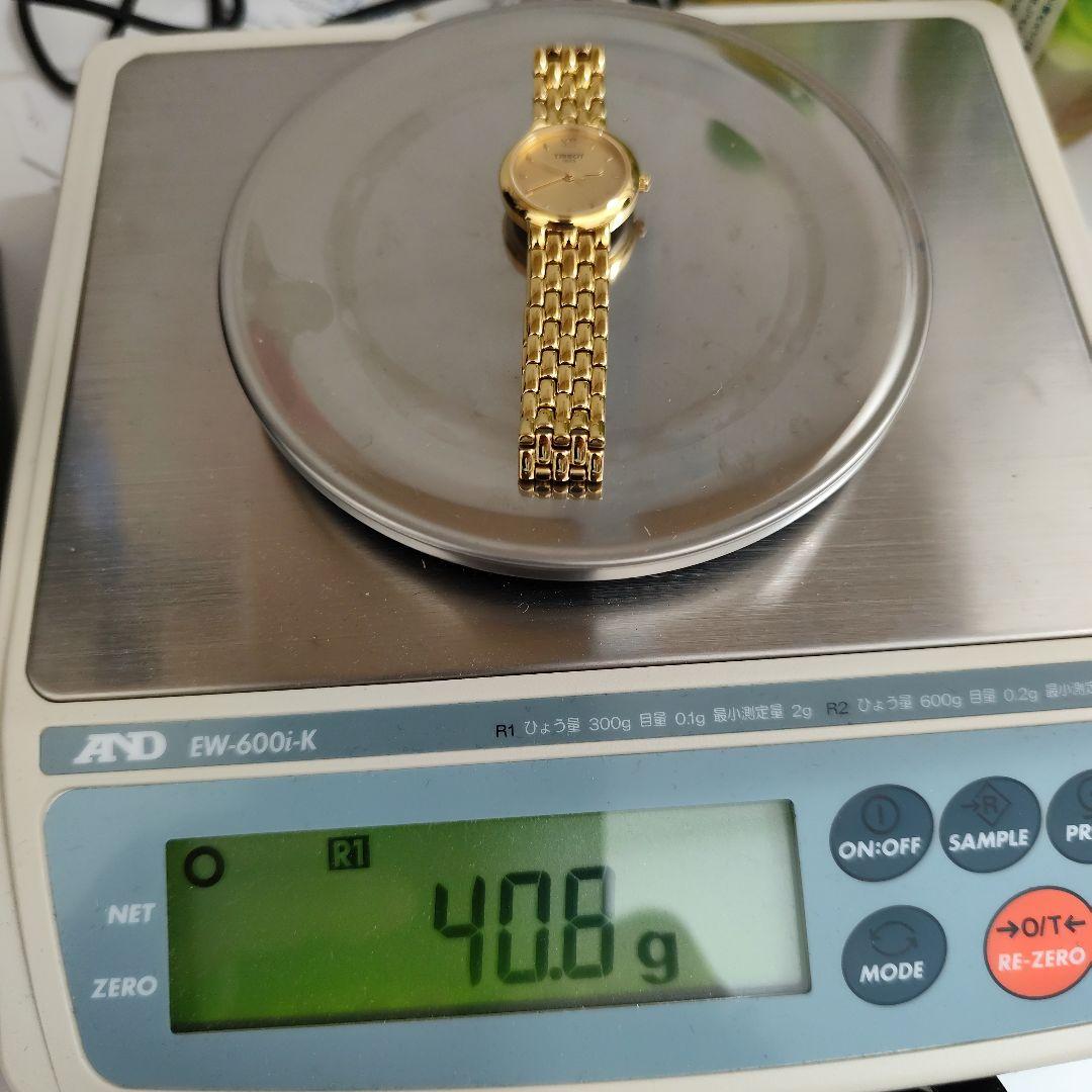 ミ*ラ様 TISSOT ゴールドアナログ腕時計