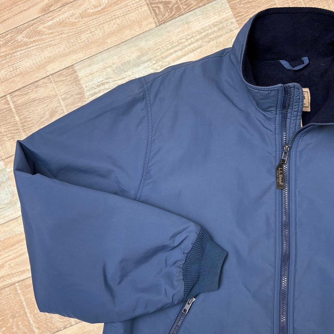 s*w様 LLBean エルエルビーン ウォームアップジャケット ライトブルー