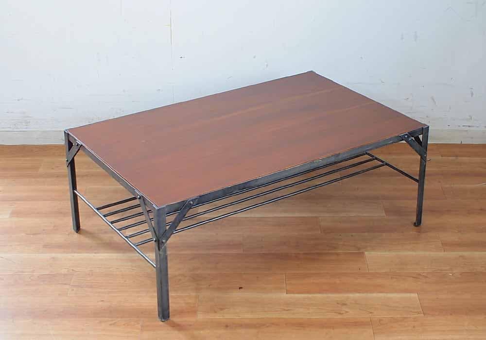 ウニコ unico ランバーミニ LUMBER mini ローテーブル 鉄脚