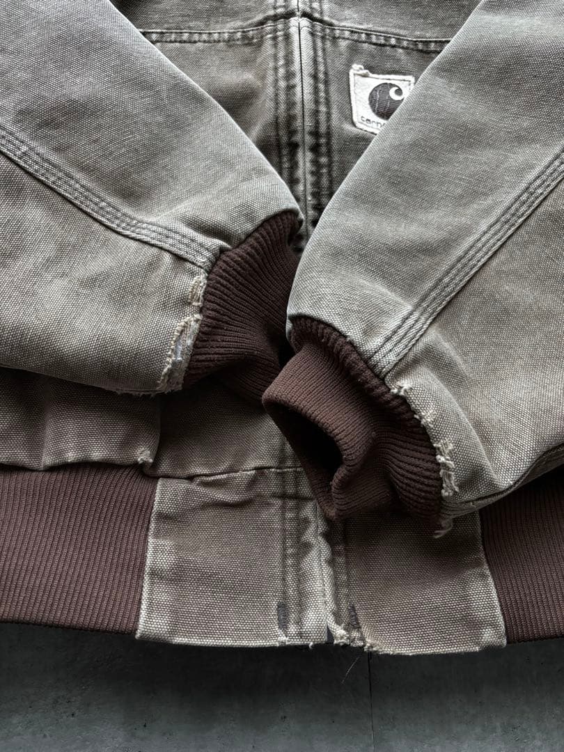 80s 90s USA製　カーハート　アクティブジャケット　JQ282 Lサイズ