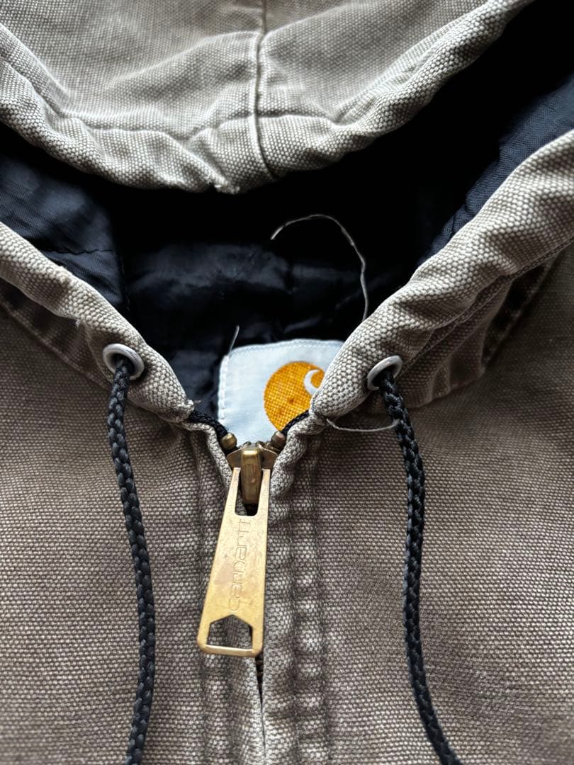 80s 90s USA製　カーハート　アクティブジャケット　JQ282 Lサイズ