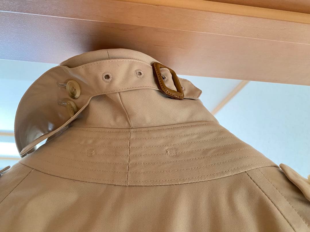 バーバリートレンチコート(インナーコート、襟付き取り外し可能)