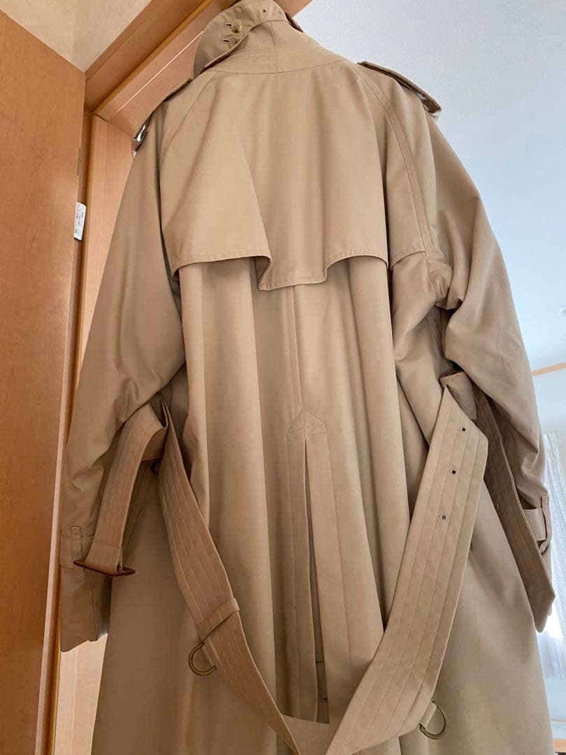 バーバリートレンチコート(インナーコート、襟付き取り外し可能)