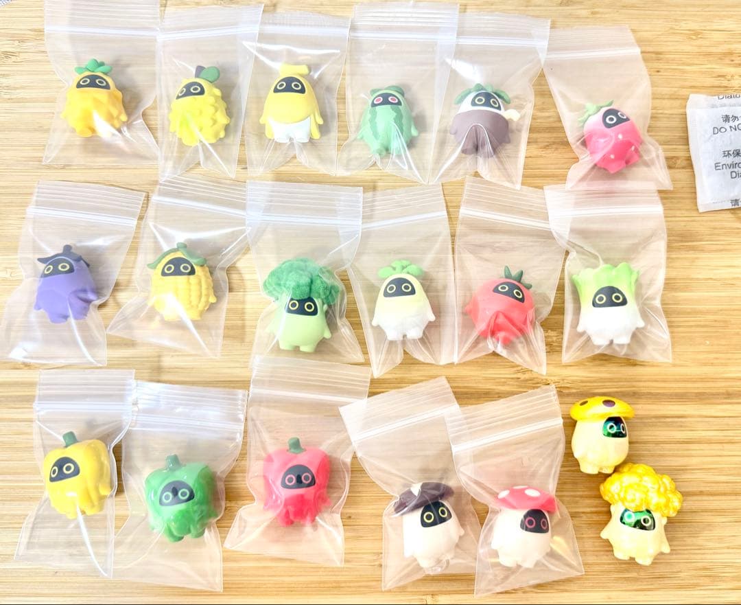 ゼンゼロ ボンプ ミニフィギュア 青果王国シリーズ 19個全種コンプリートセット