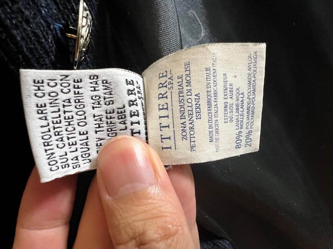 VERSACE JEANS COUTURE 太畝コーデュロイ　コート