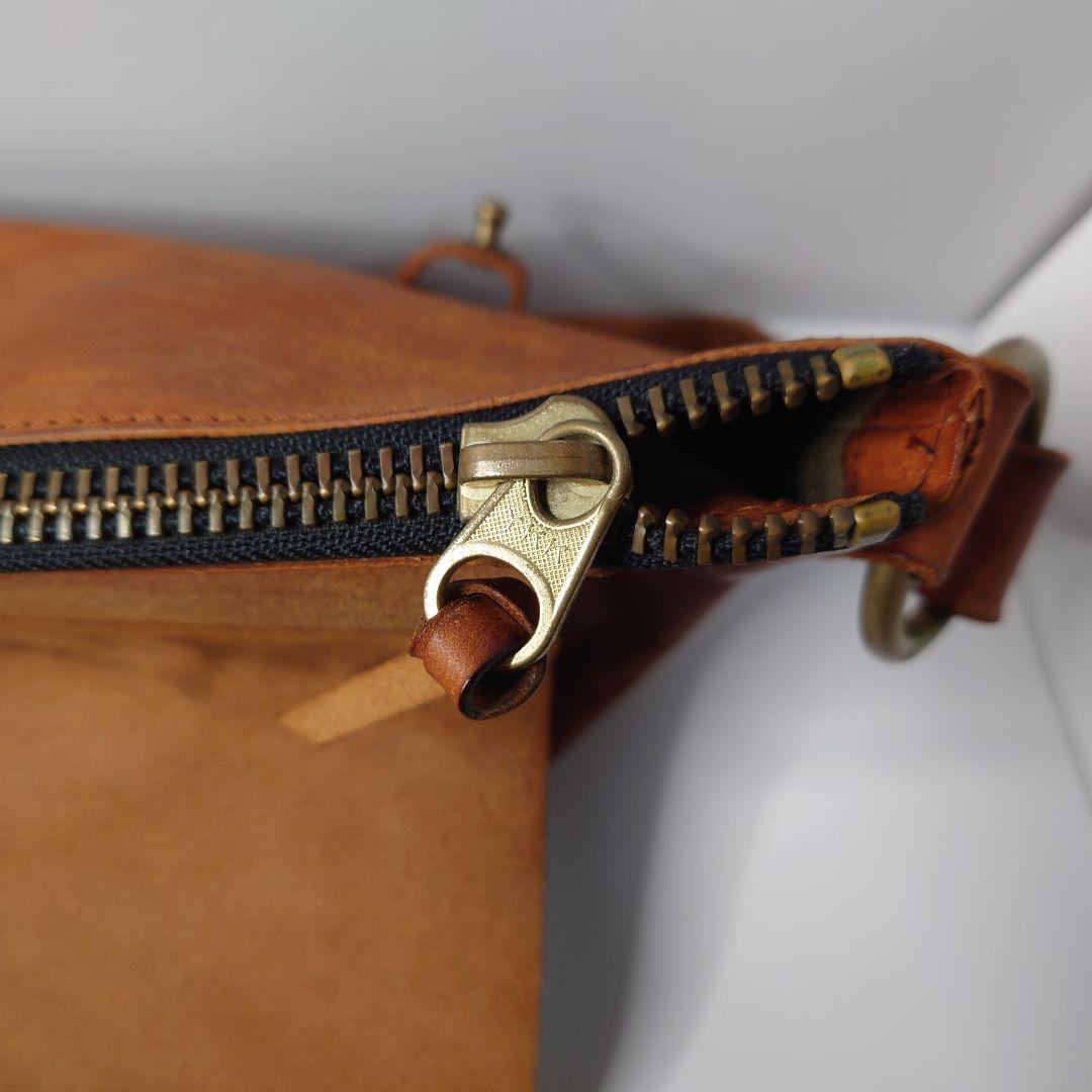 [Ryu] メッセンジャーバッグ イタリア産本革 日本国内製造品